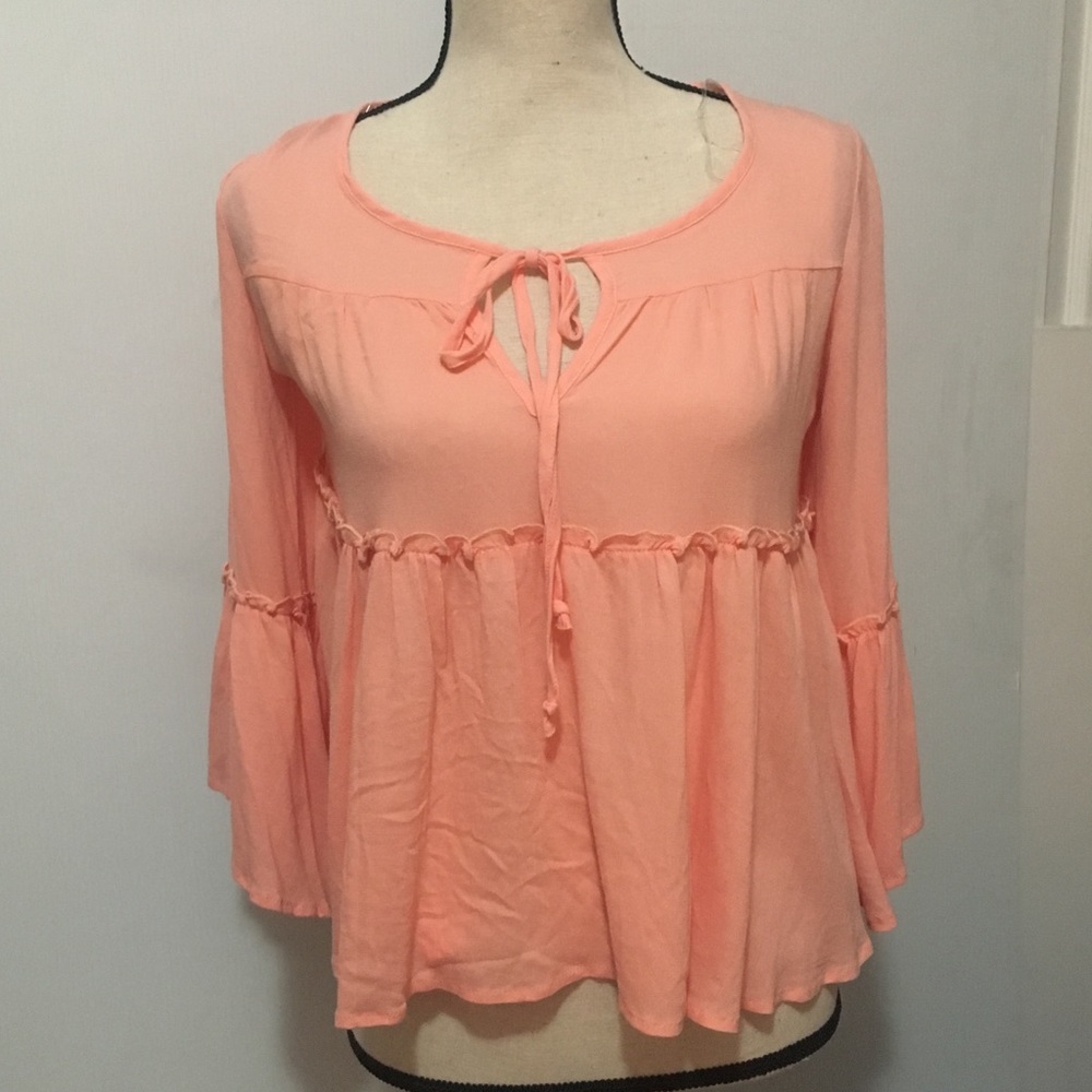 NWT ROMEO AND JULIET COUTURE SMOCK TOP